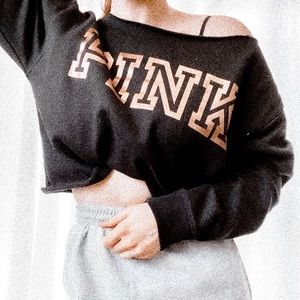 PINK lightweight sweatshirt